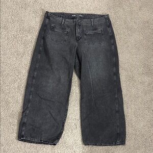 Old Navy Black Wide Leg Jeans